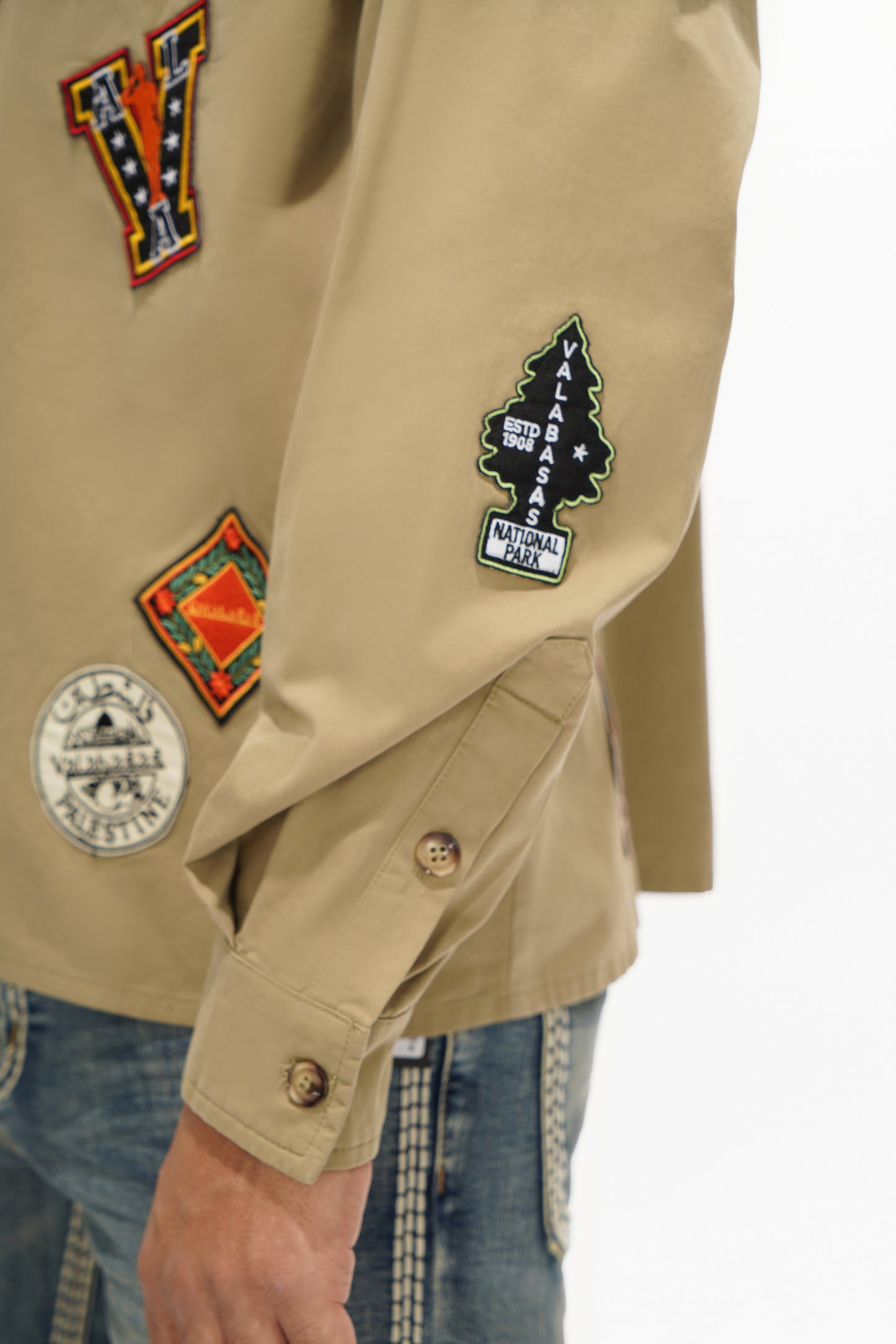 Ventur Tan Button Down