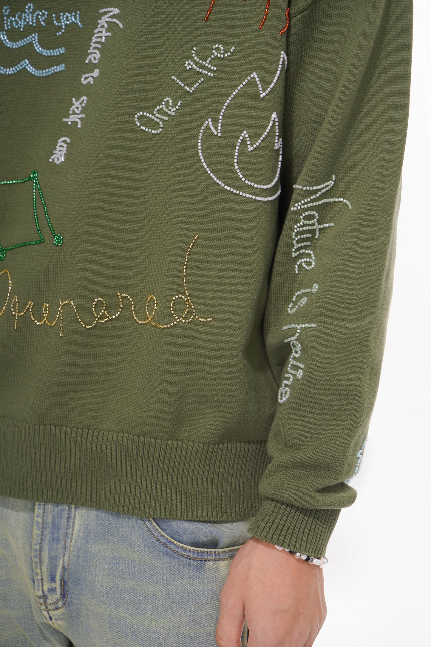 Ignition Green Crewneck