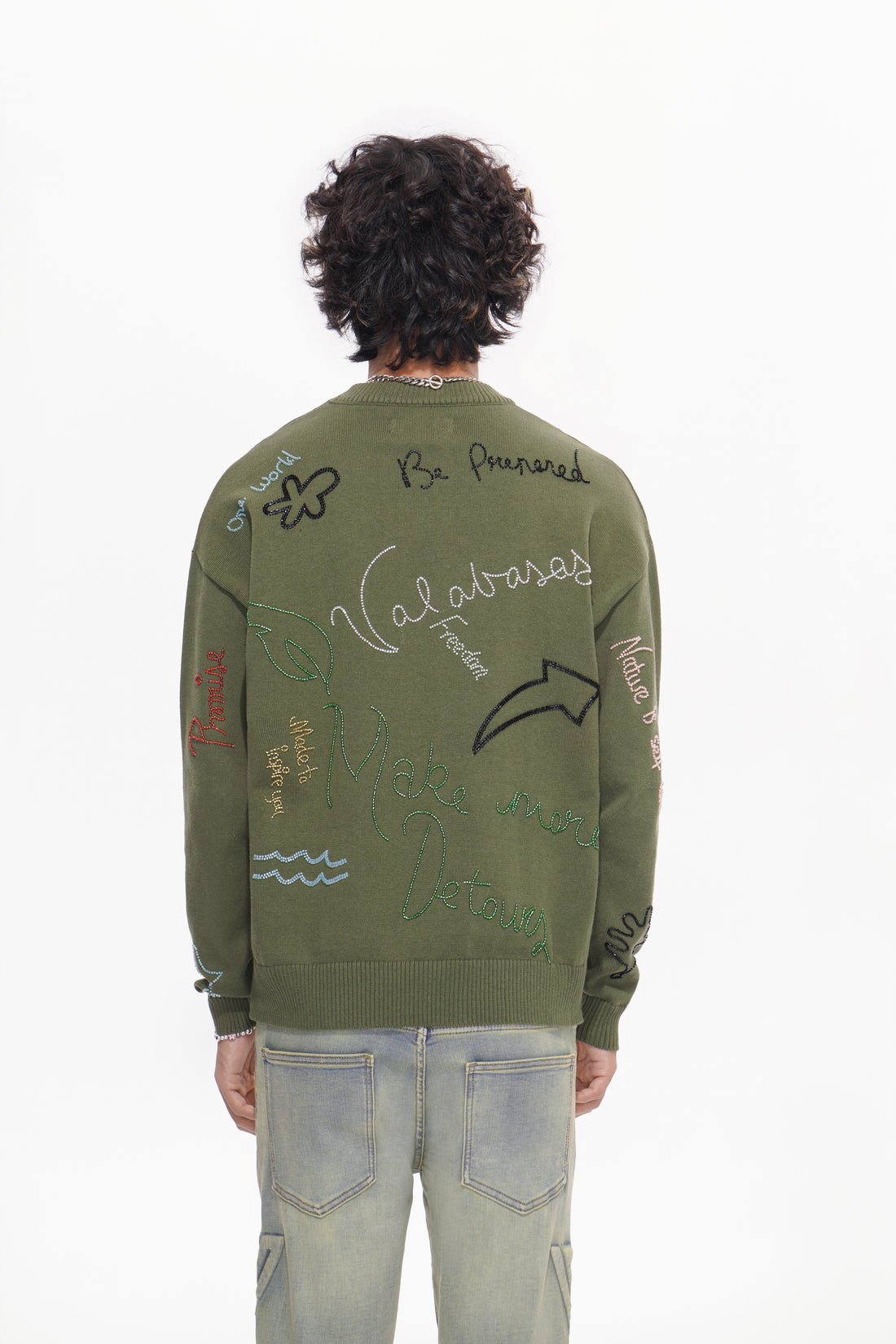 Ignition Green Crewneck