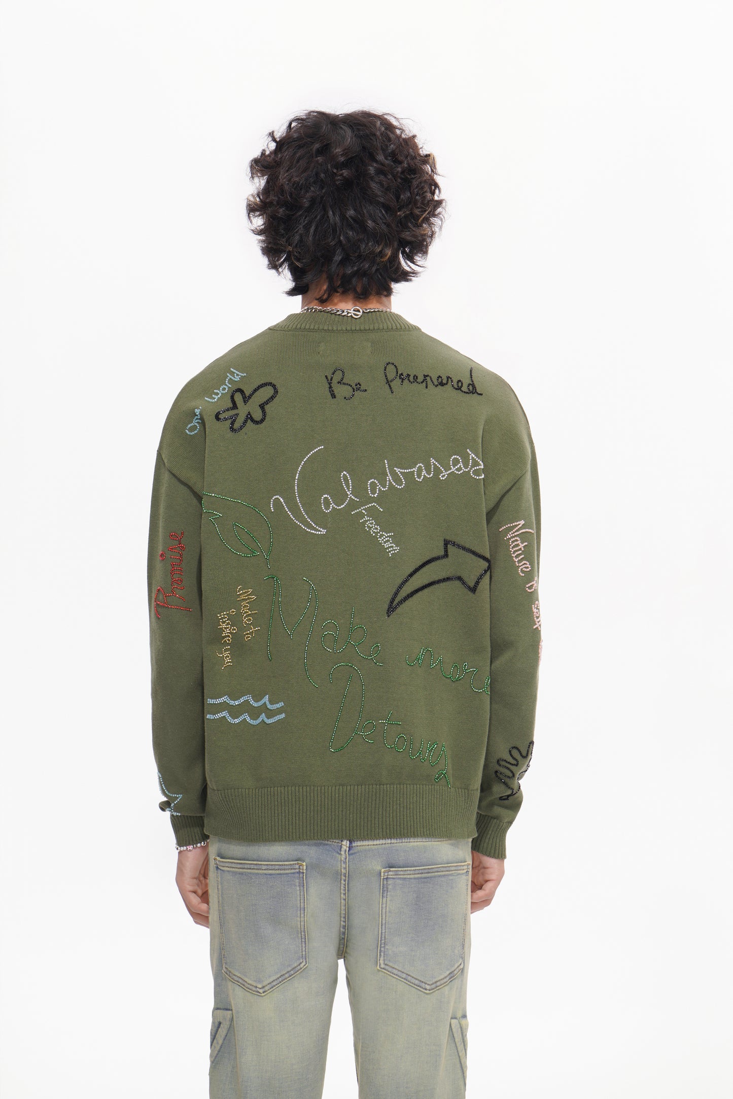 Ignition Green Crewneck