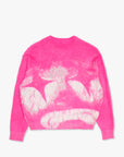 "SAD DAYS" FUCHSIA CREW NECK