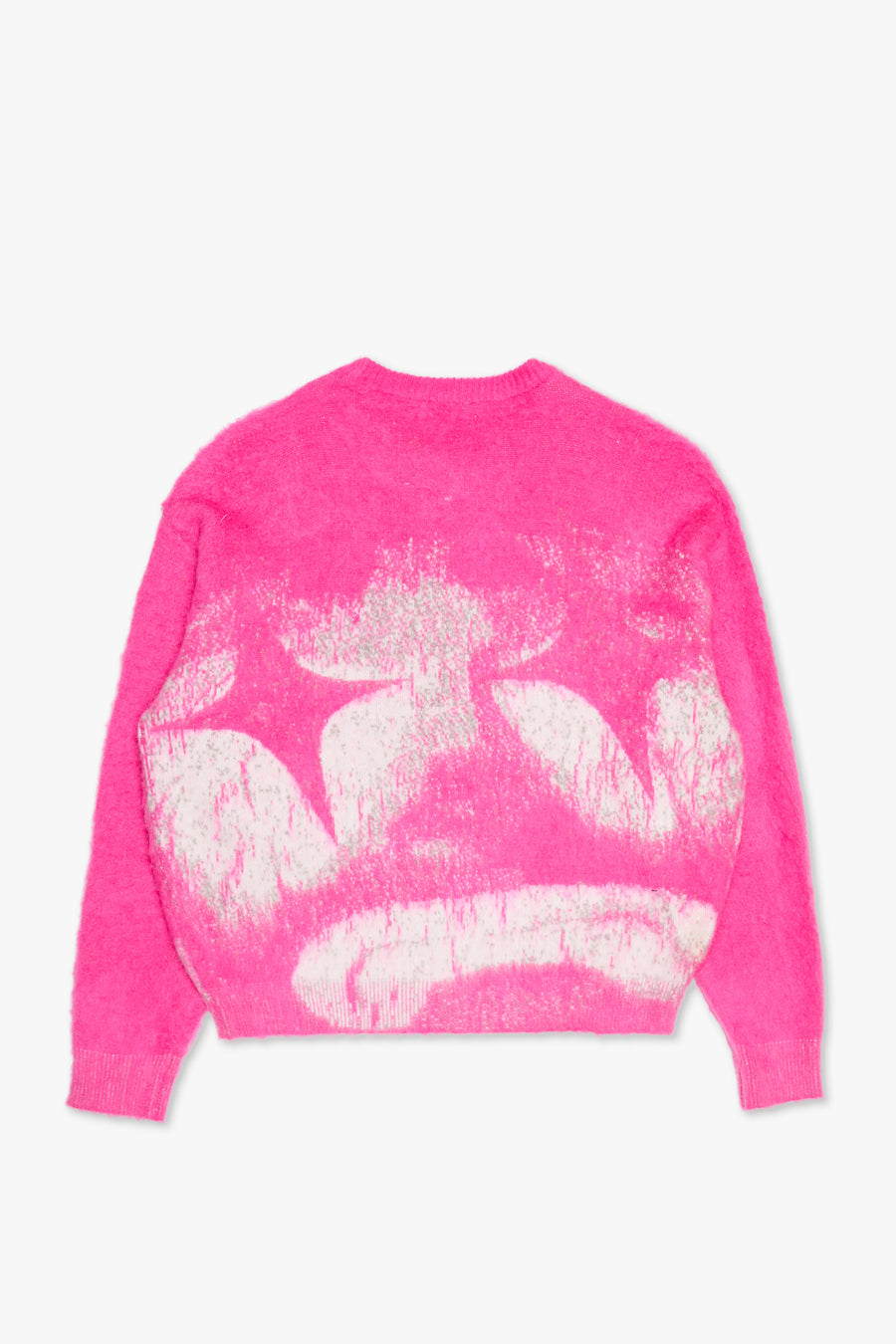 "SAD DAYS" FUCHSIA CREW NECK