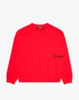 "ALLOY" RED CREWNECK