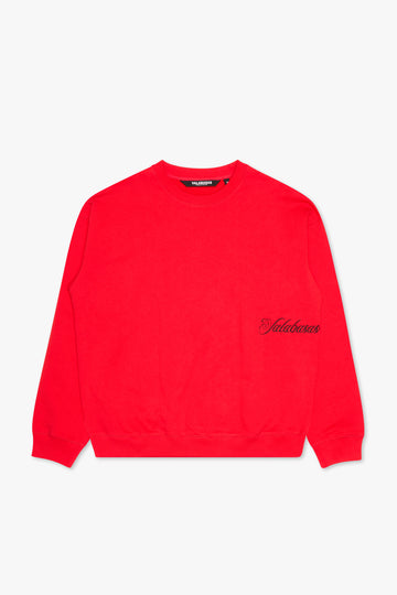 "ALLOY" RED CREWNECK