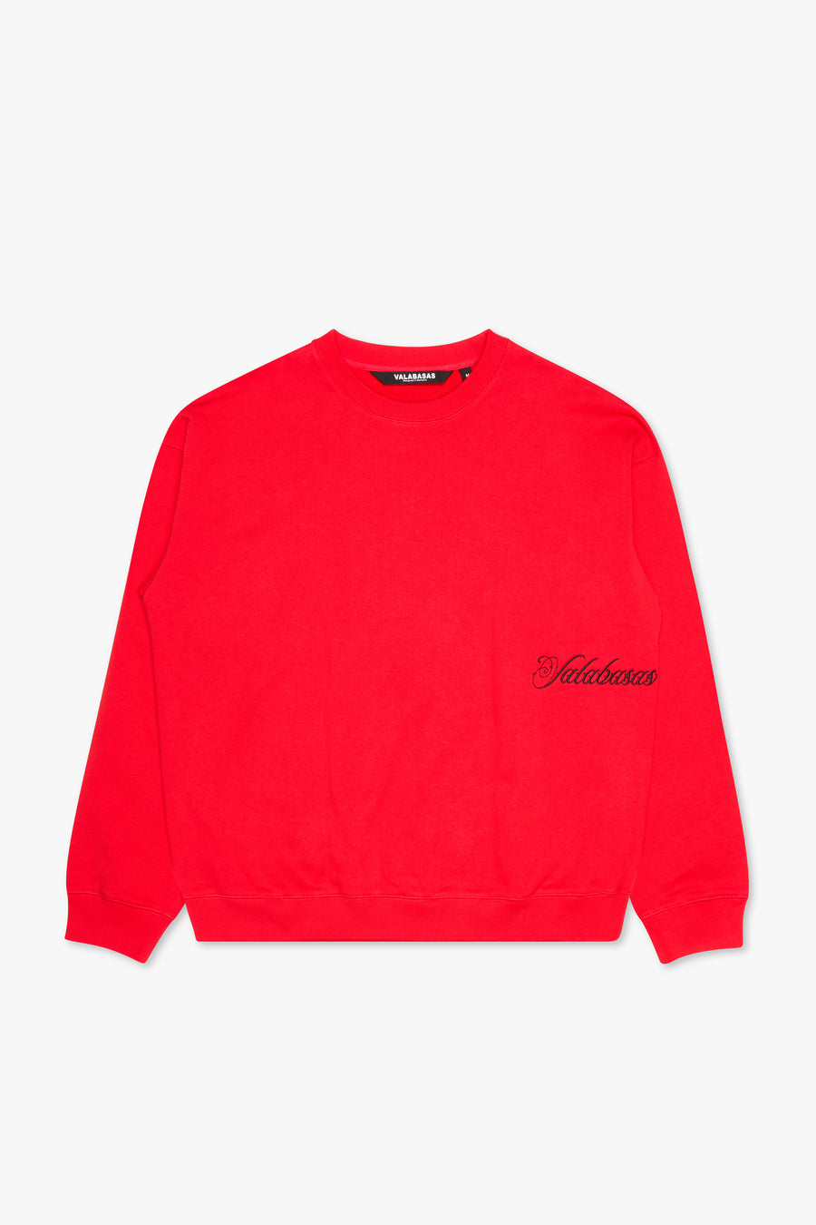 "ALLOY" RED CREWNECK