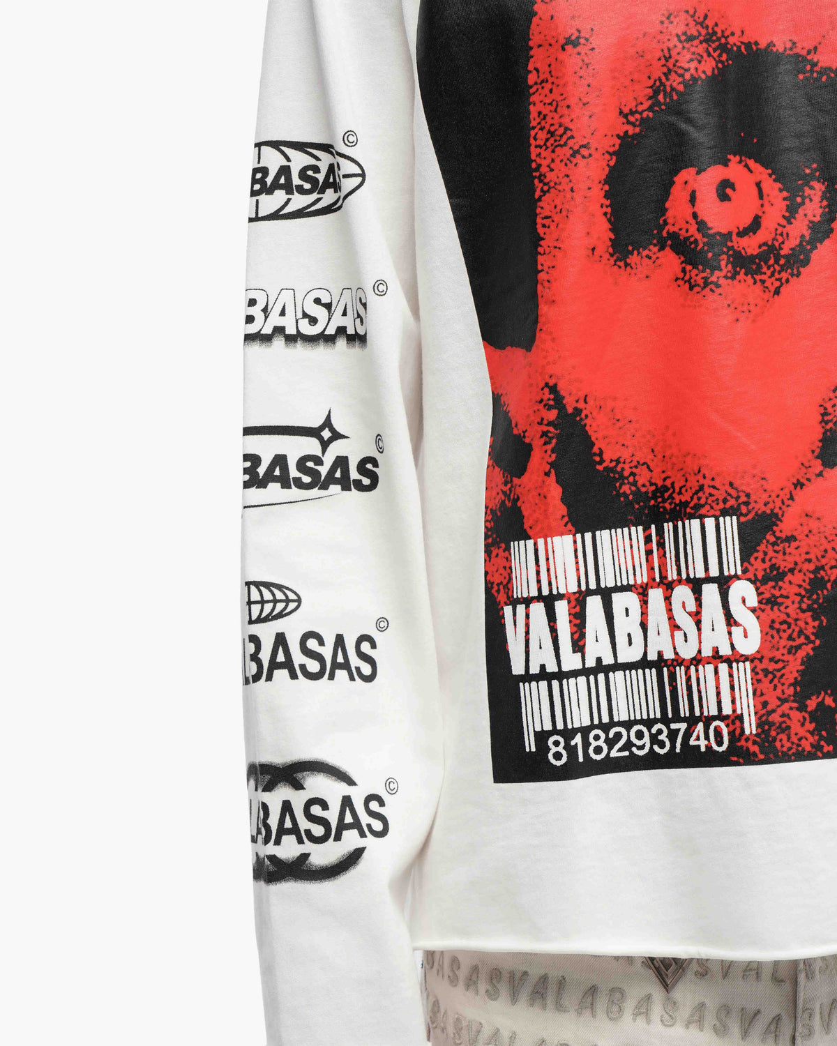 Shy White Long Sleeve T-Shirt
