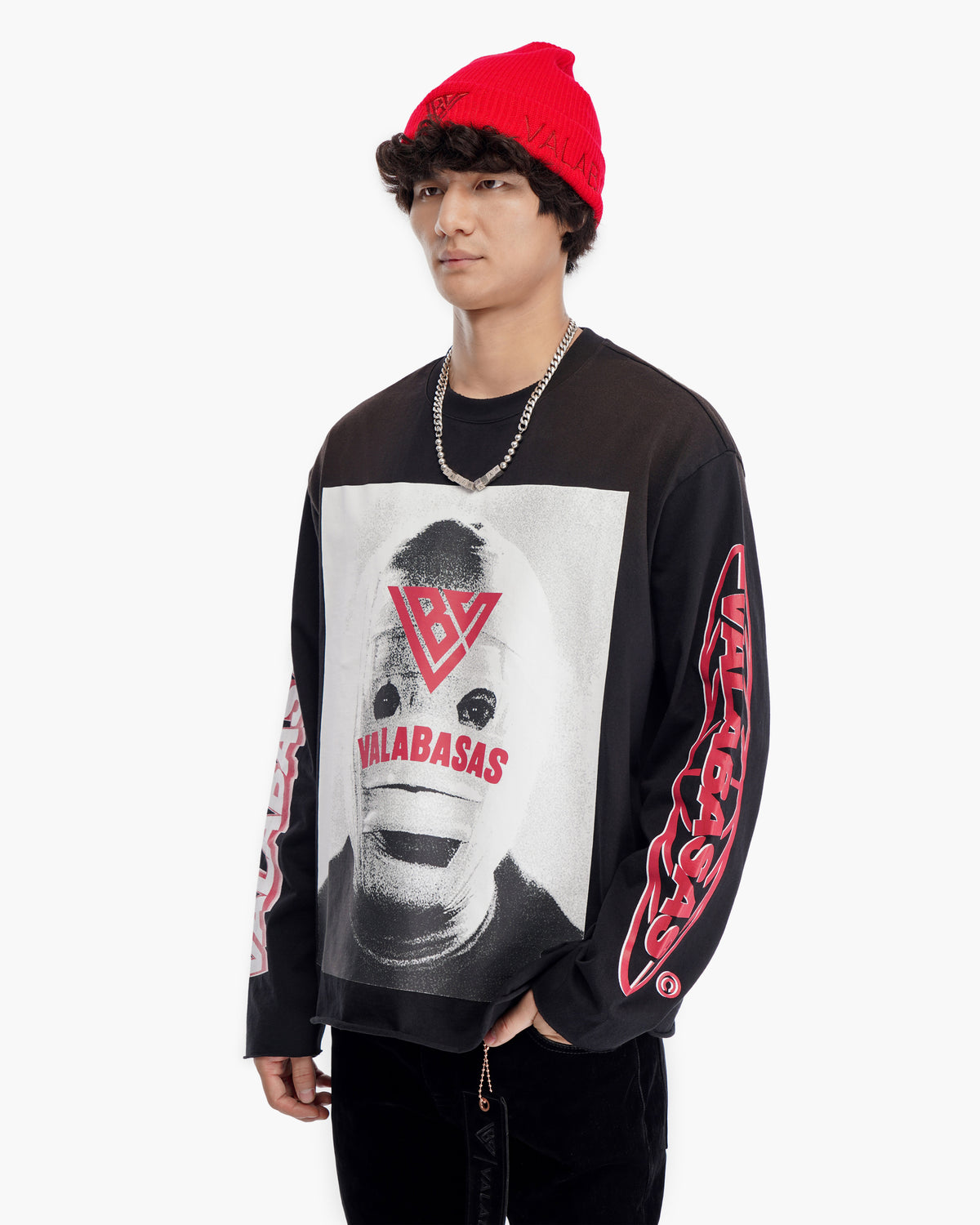 Mummy Vintage Black Long Sleeve T-Shirt