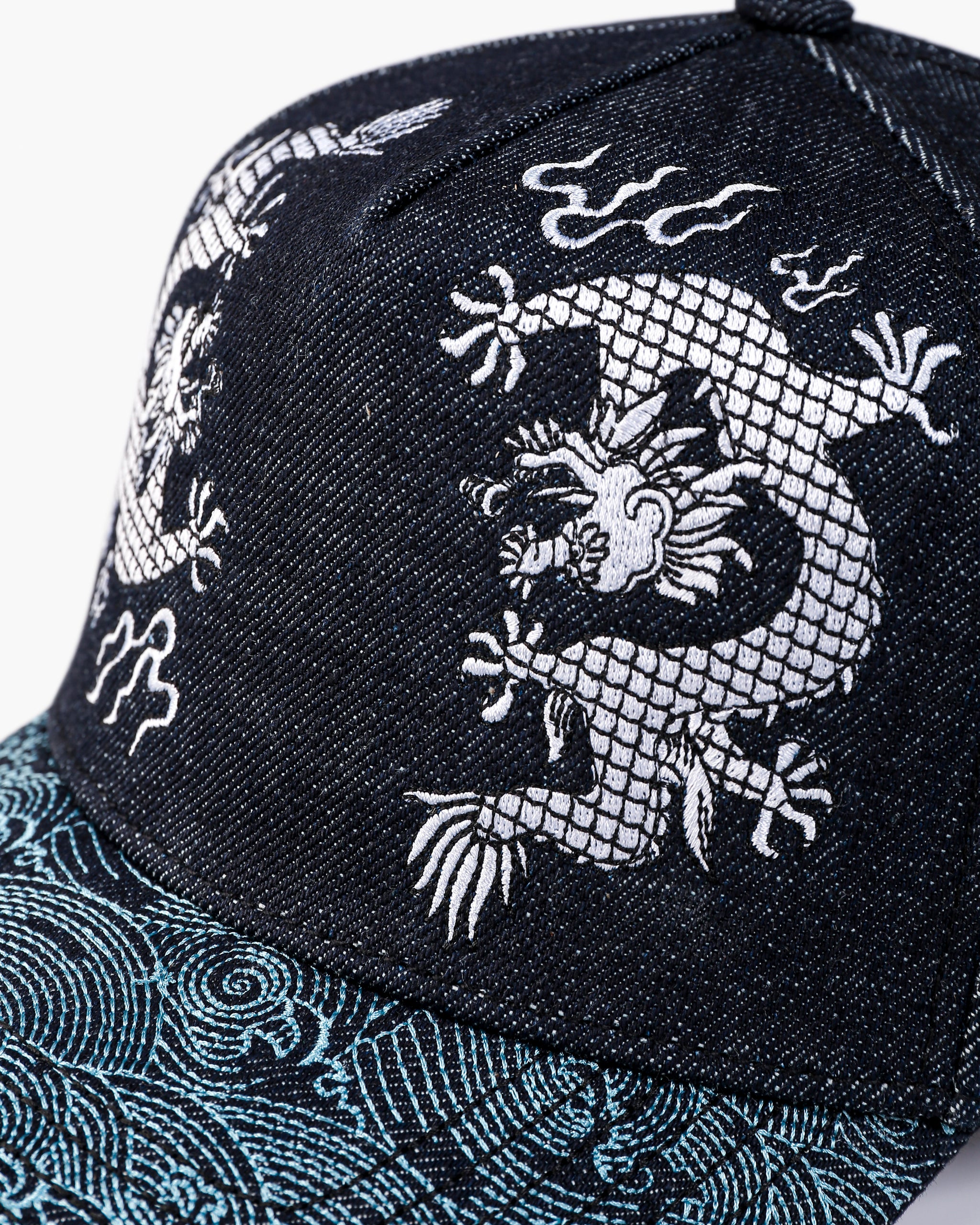 Drako Strap-back Hat Indigo