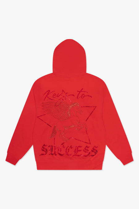 "EQUUS" RED HOODIE