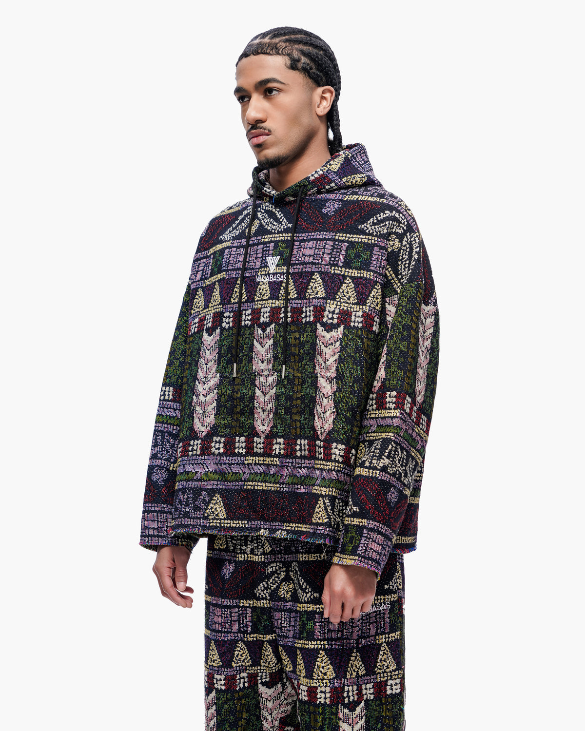 Tundra Purple Woven Hoodie