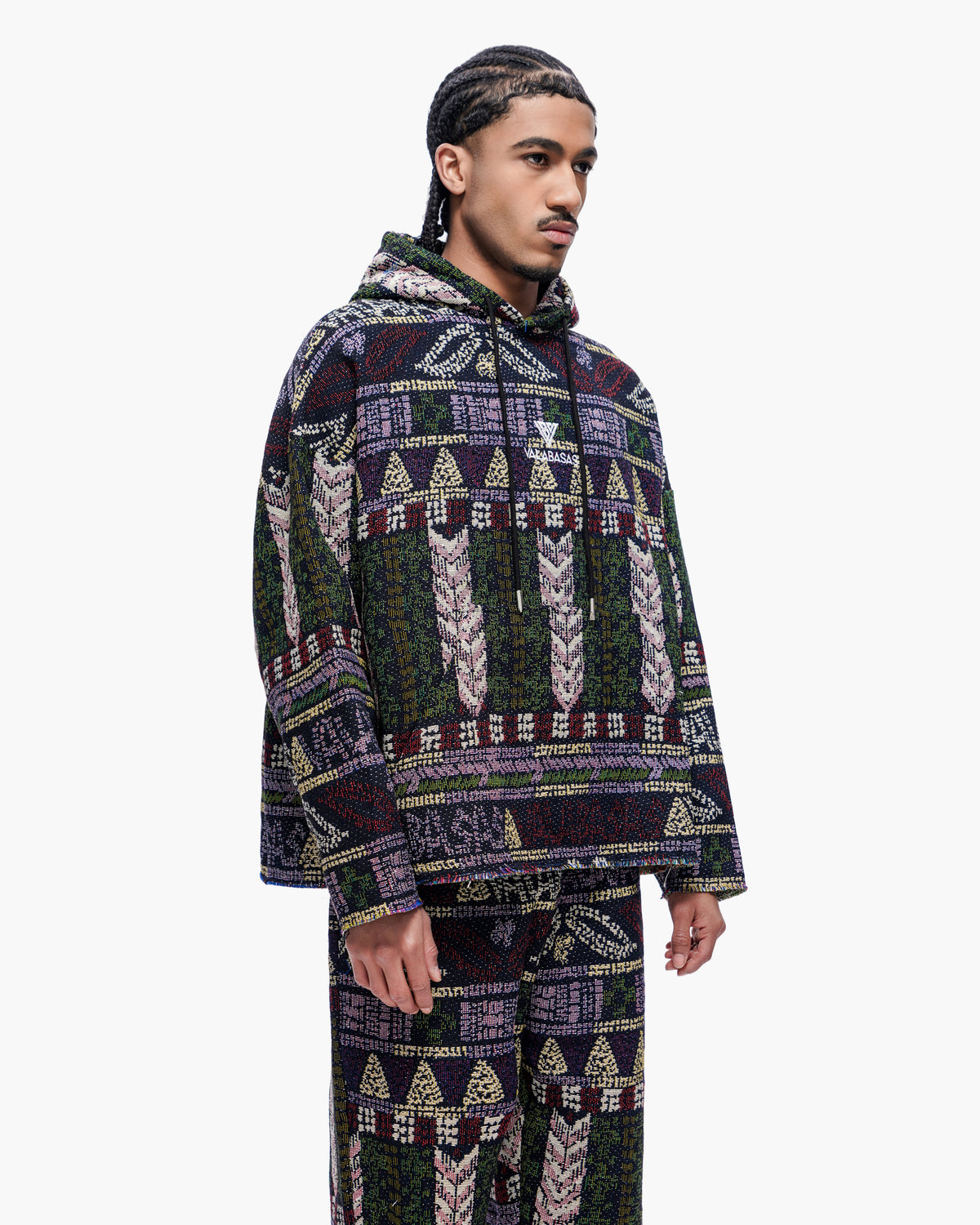 Tundra Purple Woven Hoodie