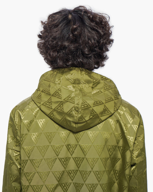 Monogram 2.0 Olive Windbreaker Jacket