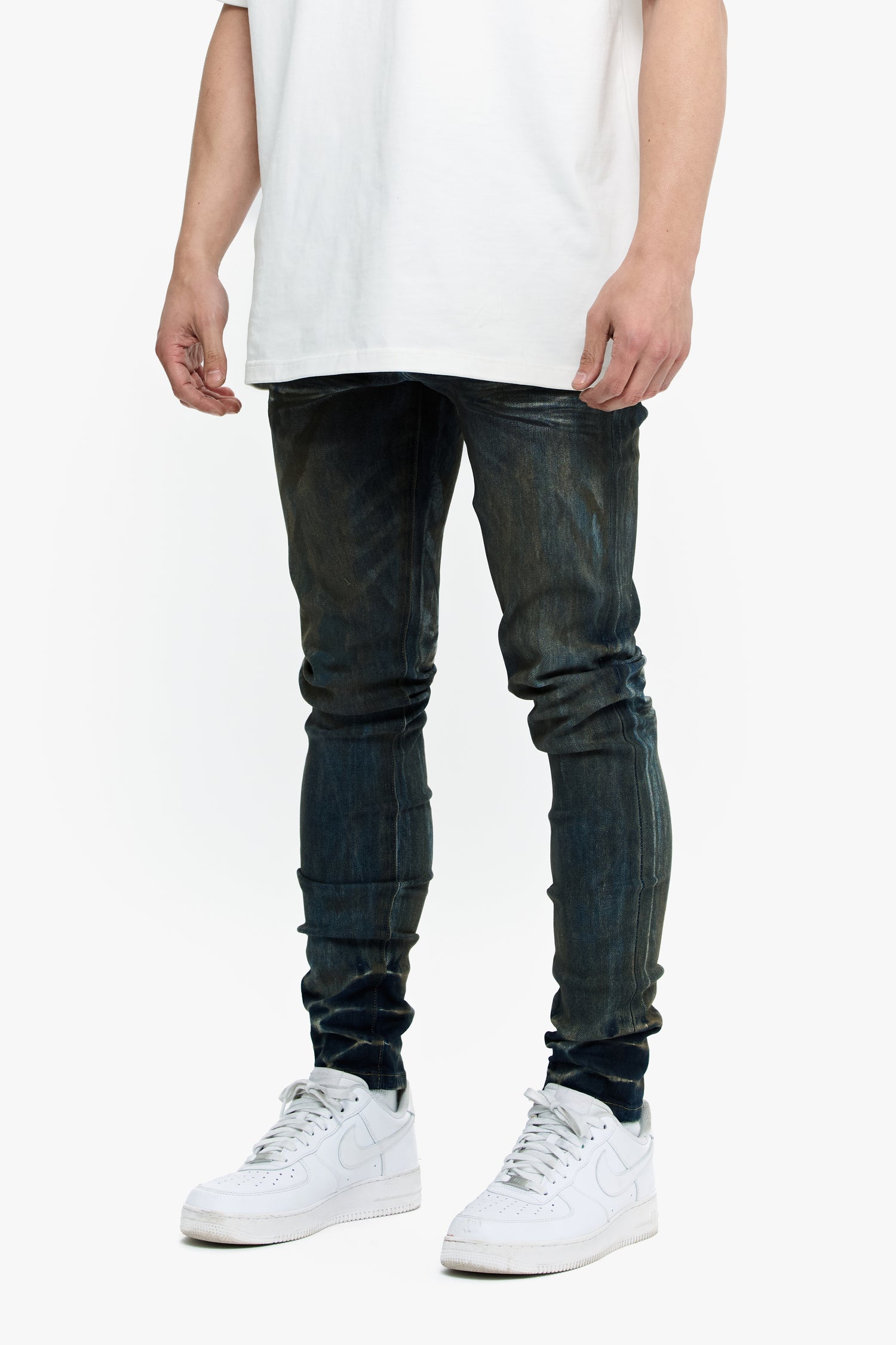 Mr.Flex Dirty Indigo Skinny Jeans