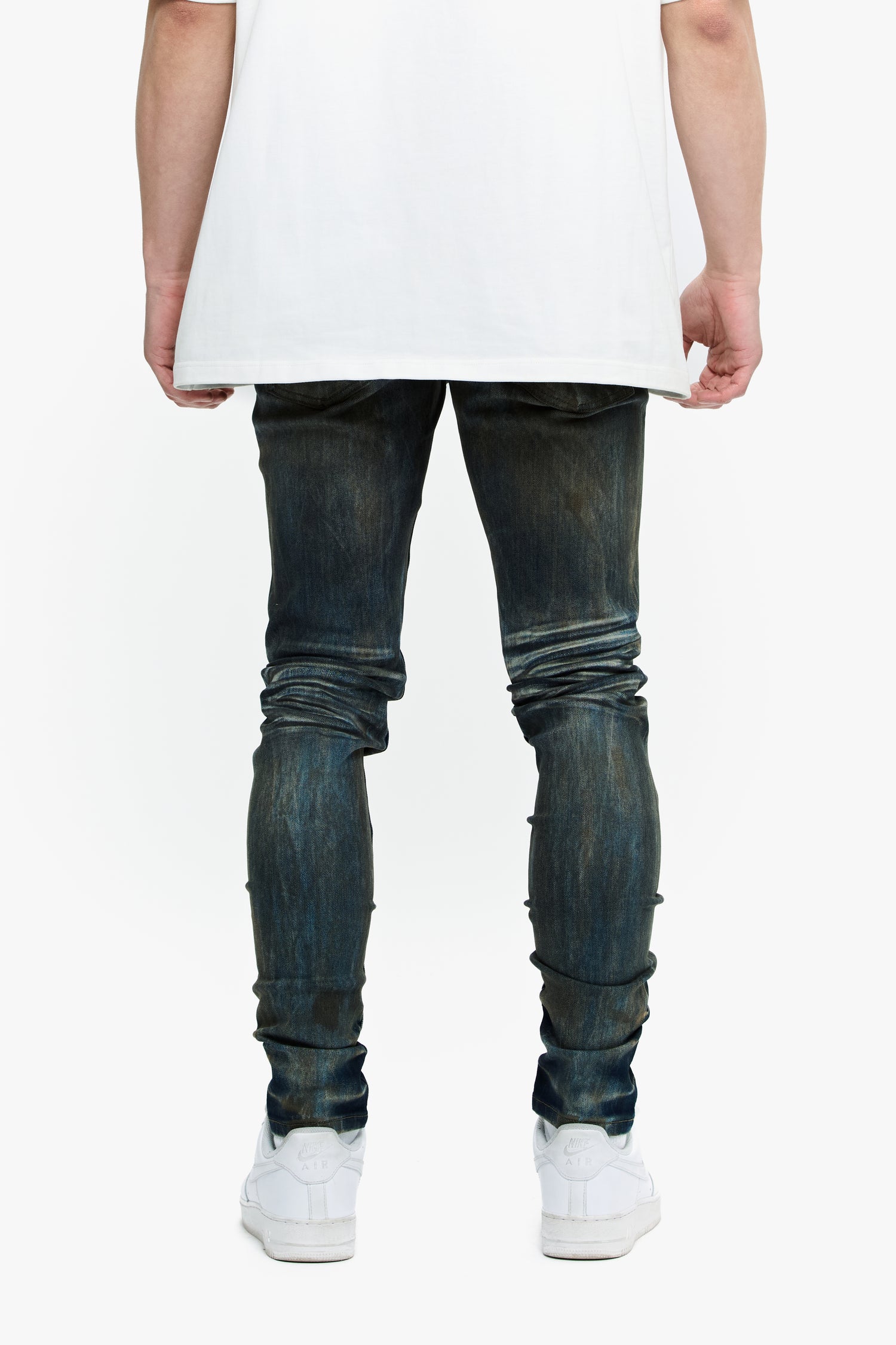 Mr.Flex Dirty Indigo Skinny Jeans
