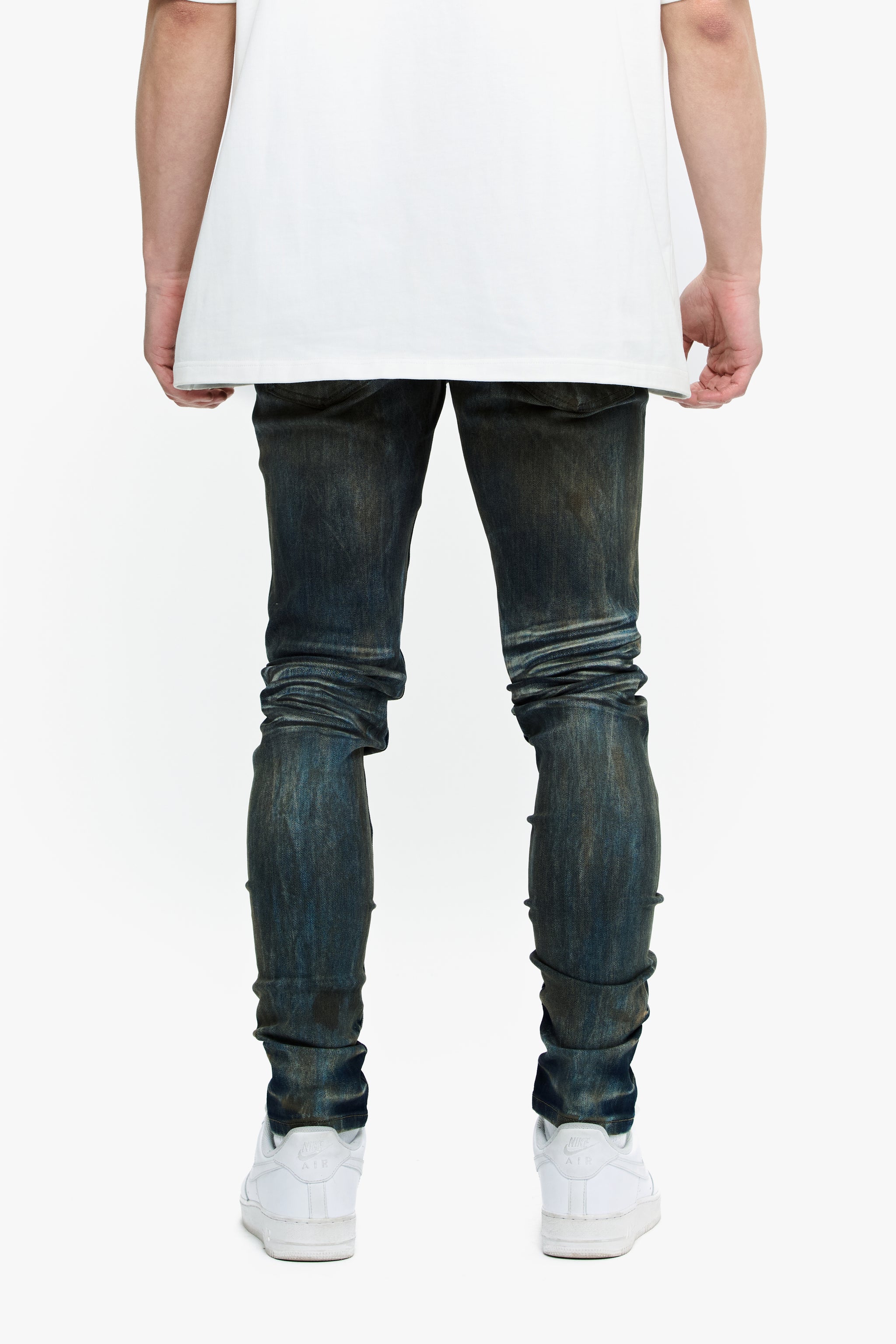 Mr.Flex Dirty Indigo Skinny Jeans