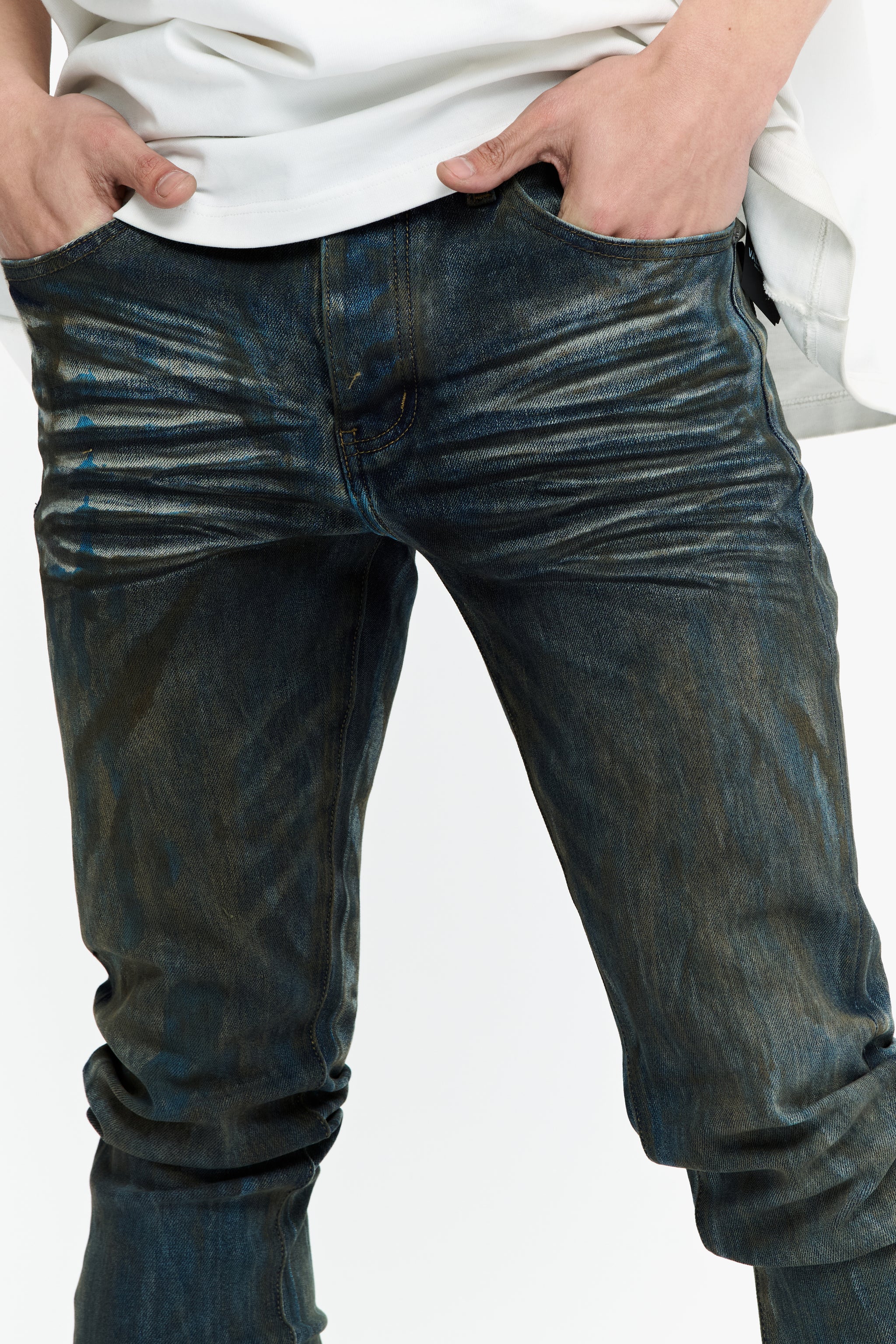 Mr.Flex Dirty Indigo Skinny Jeans