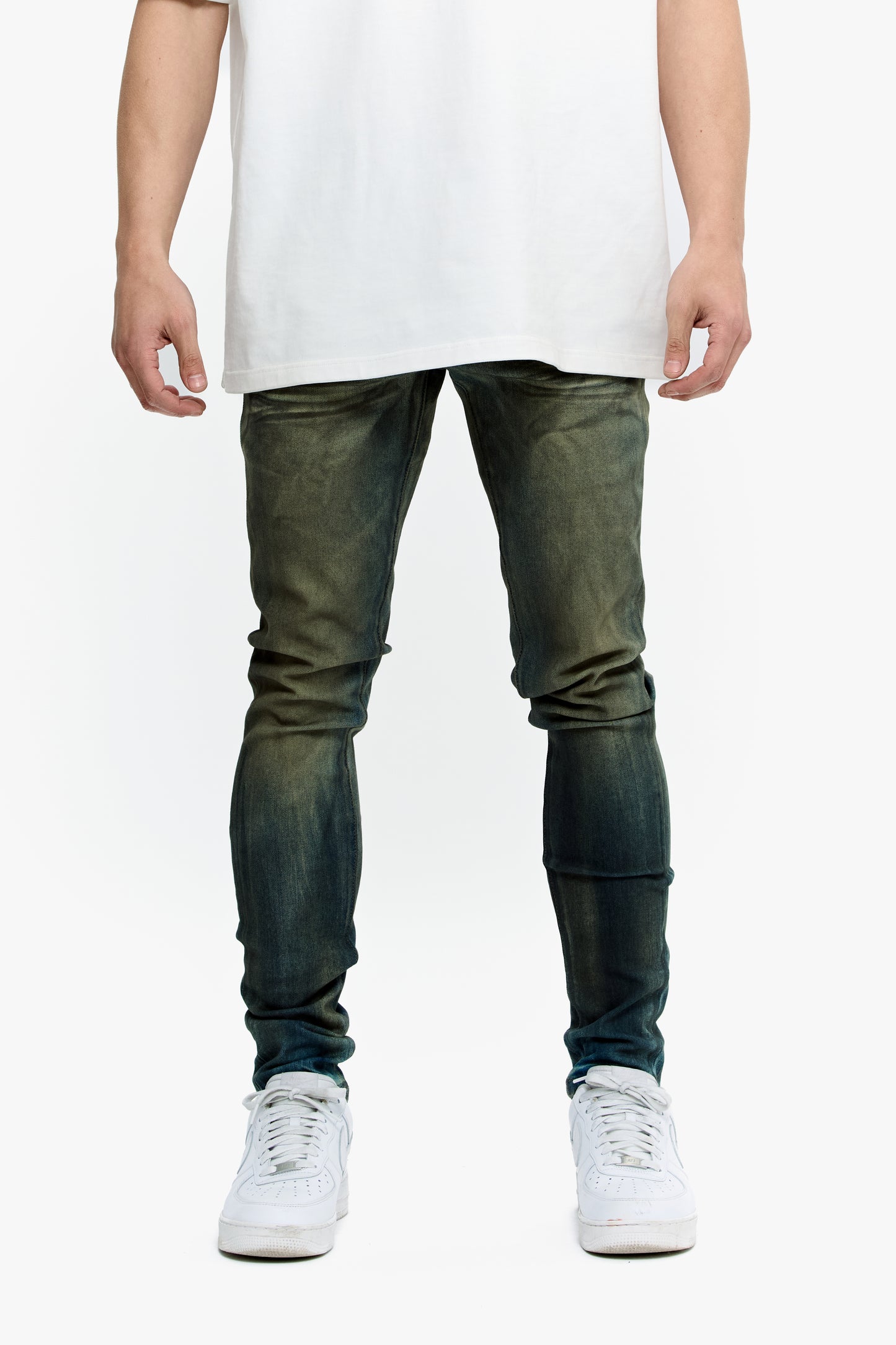 Mr.Flex Skinny Moss Blue