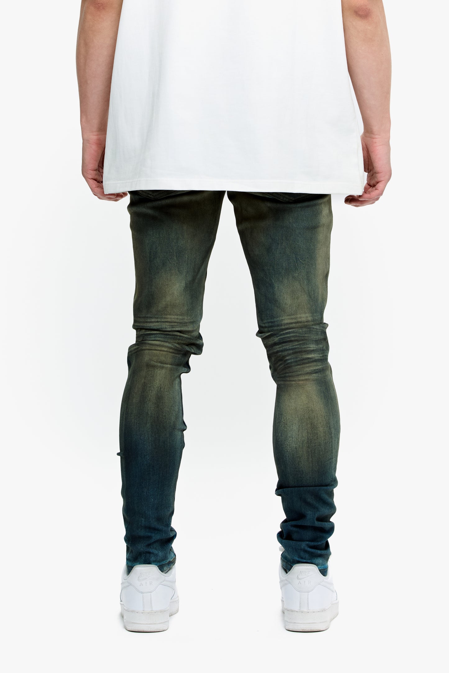 Mr.Flex Skinny Moss Blue