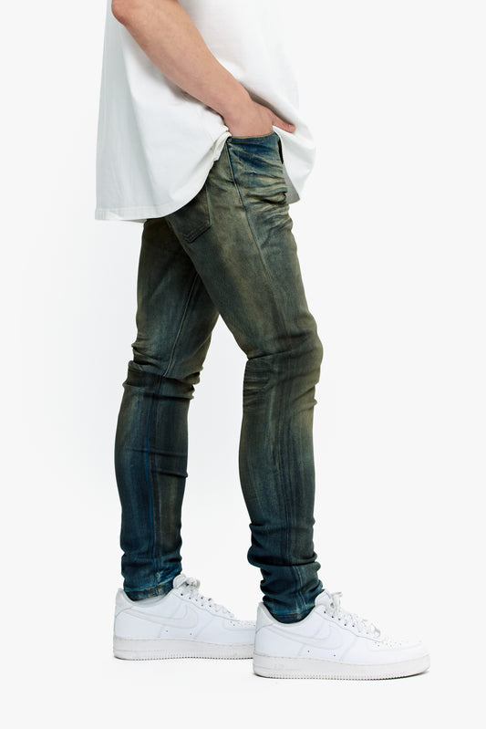 Mr.Flex Skinny Moss Blue