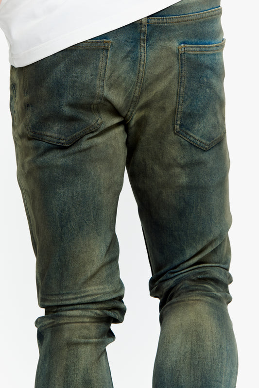 Mr.Flex Skinny Moss Blue