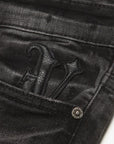 "DAYLIGHT " BLACK WASH SKINNY JEAN