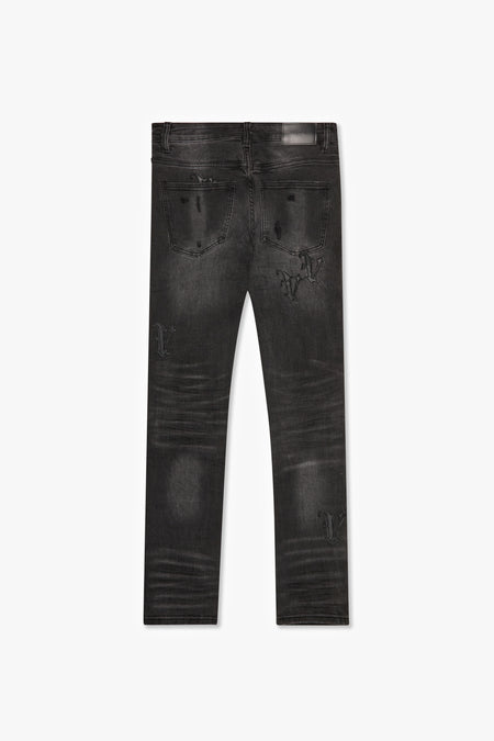 "DAYLIGHT " BLACK WASH SKINNY JEAN