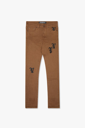 "DAYLIGHT " BROWN SKINNY JEAN