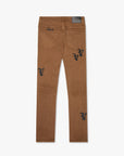 "DAYLIGHT " BROWN SKINNY JEAN