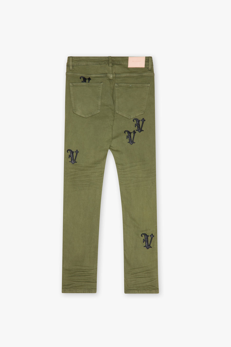 "DAYLIGHT " GREEN SKINNY JEAN