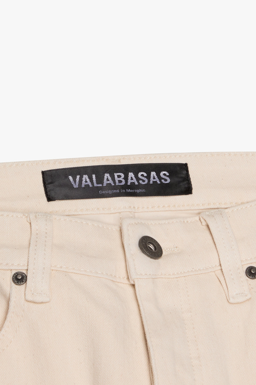 "VEED" OG WHITE SKINNY JEAN