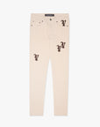 "VEED" OG WHITE SKINNY JEAN