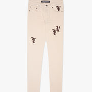 "VEED" OG WHITE SKINNY JEAN