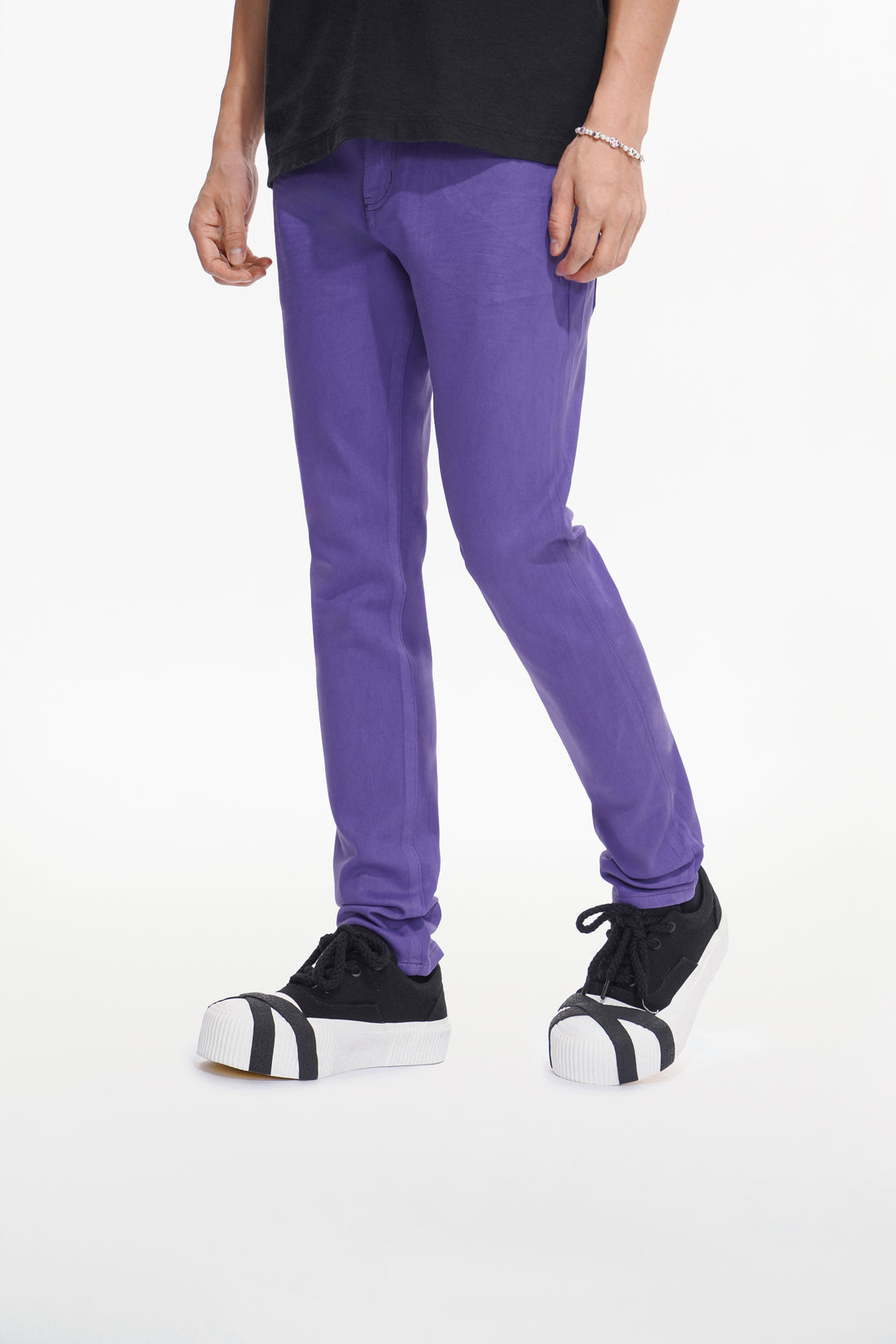 Mr.Slim Purple Waxed Skinny