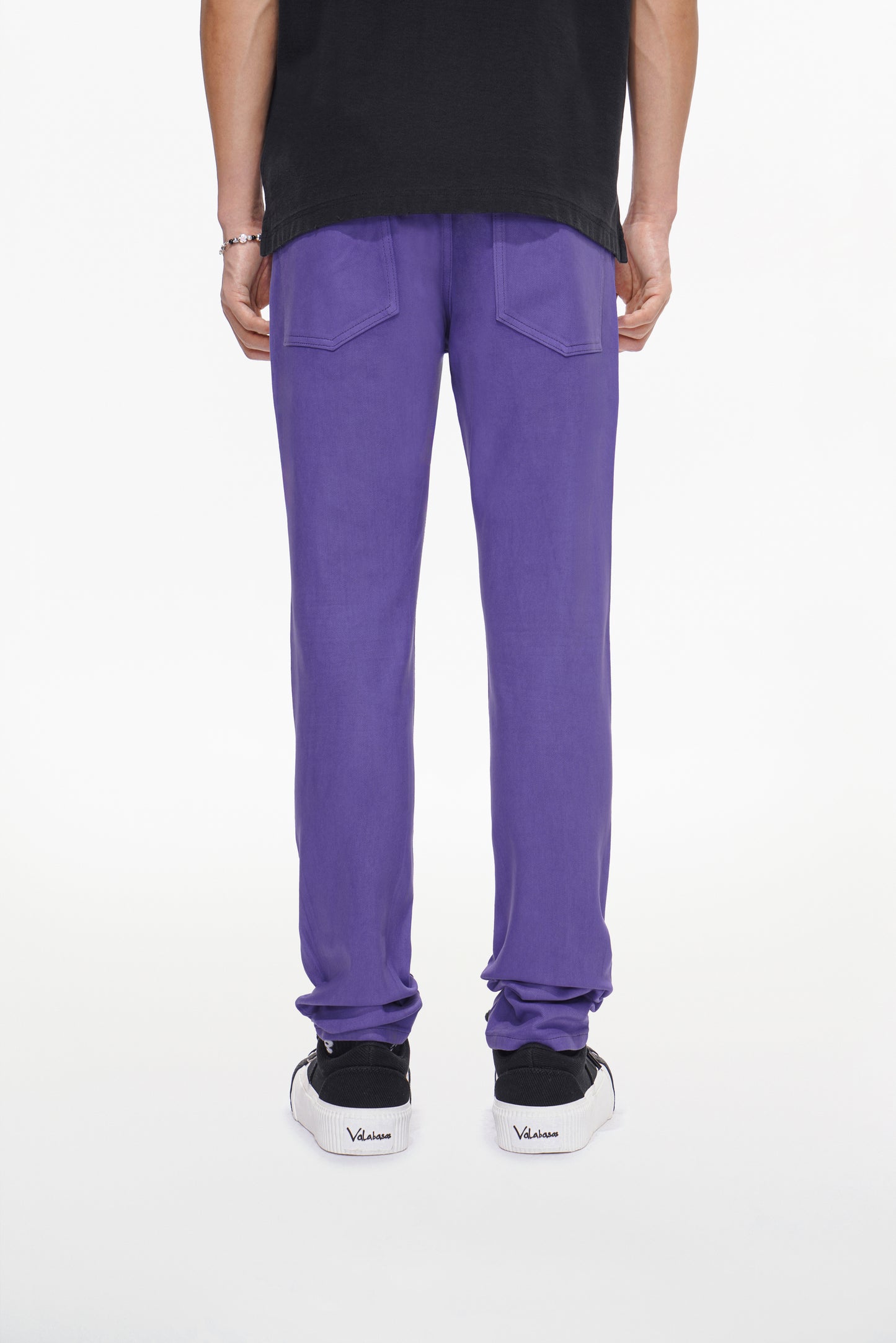Mr.Slim Purple Waxed Skinny