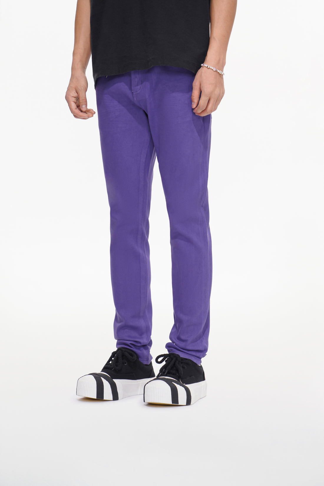 Mr.Slim Purple Waxed Skinny