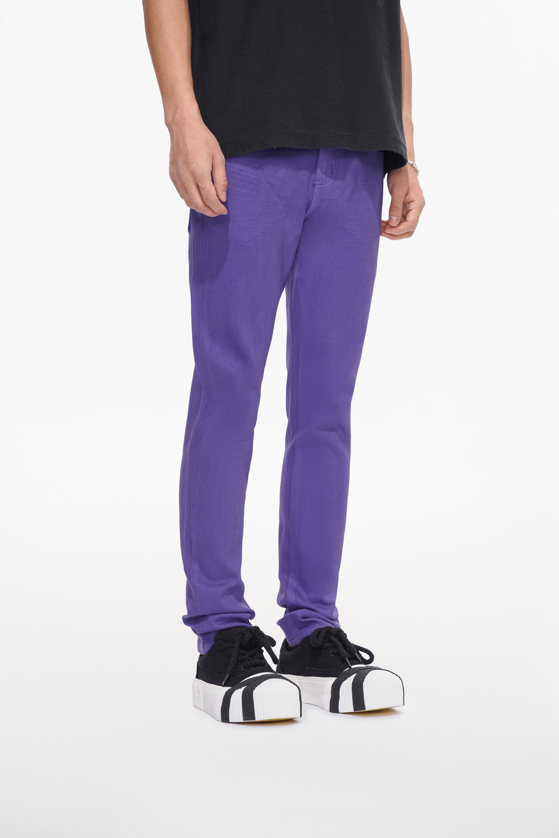 Mr.Slim Purple Waxed Skinny