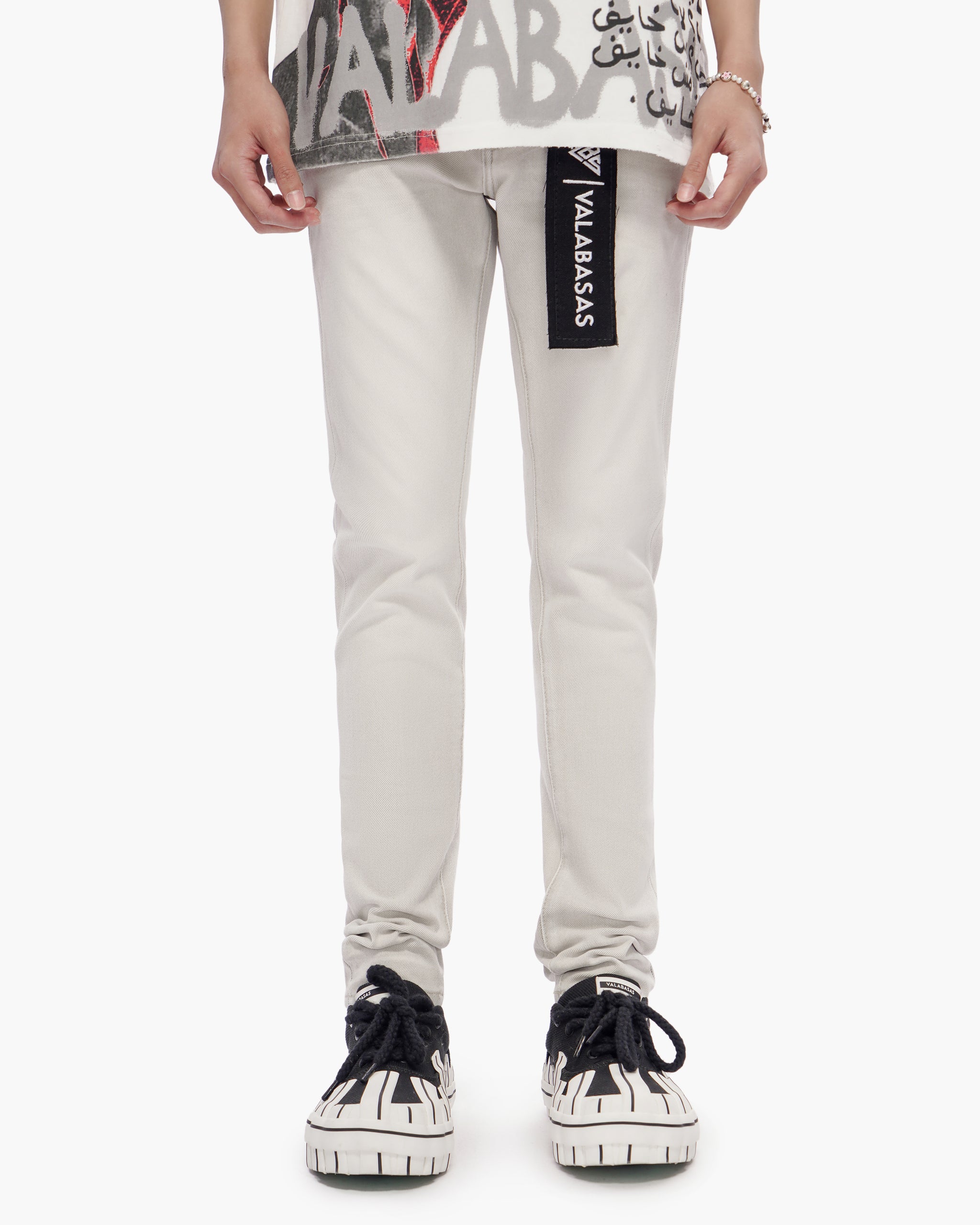 Mr Slim Snow Grey Jean