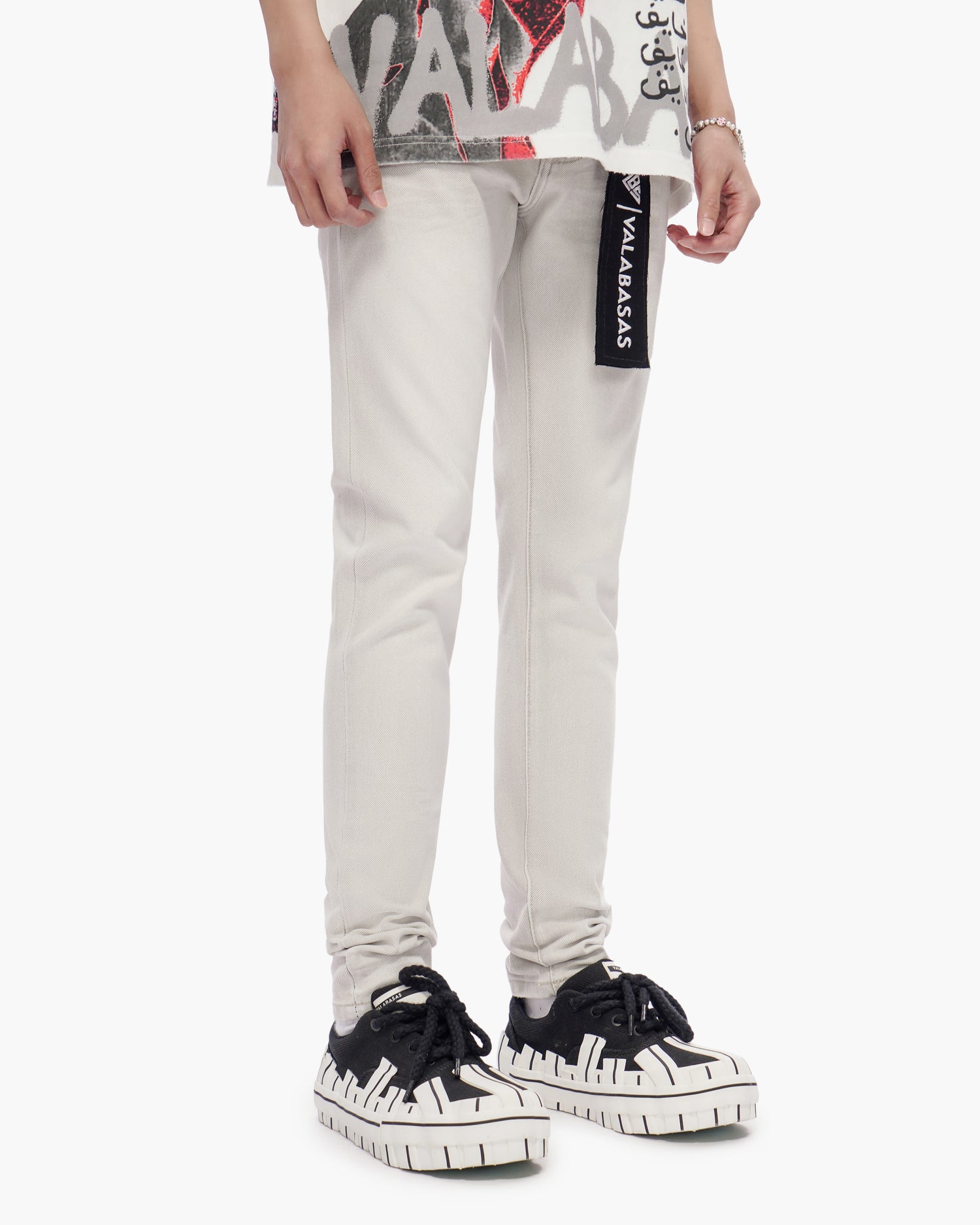 Mr Slim Snow Grey Jean