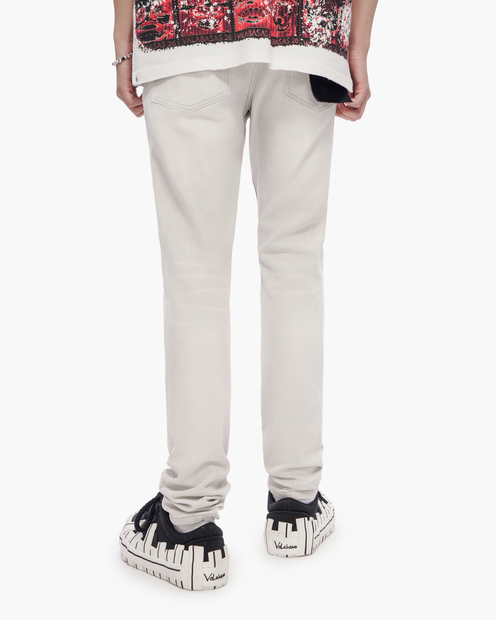 Mr Slim Snow Grey Jean