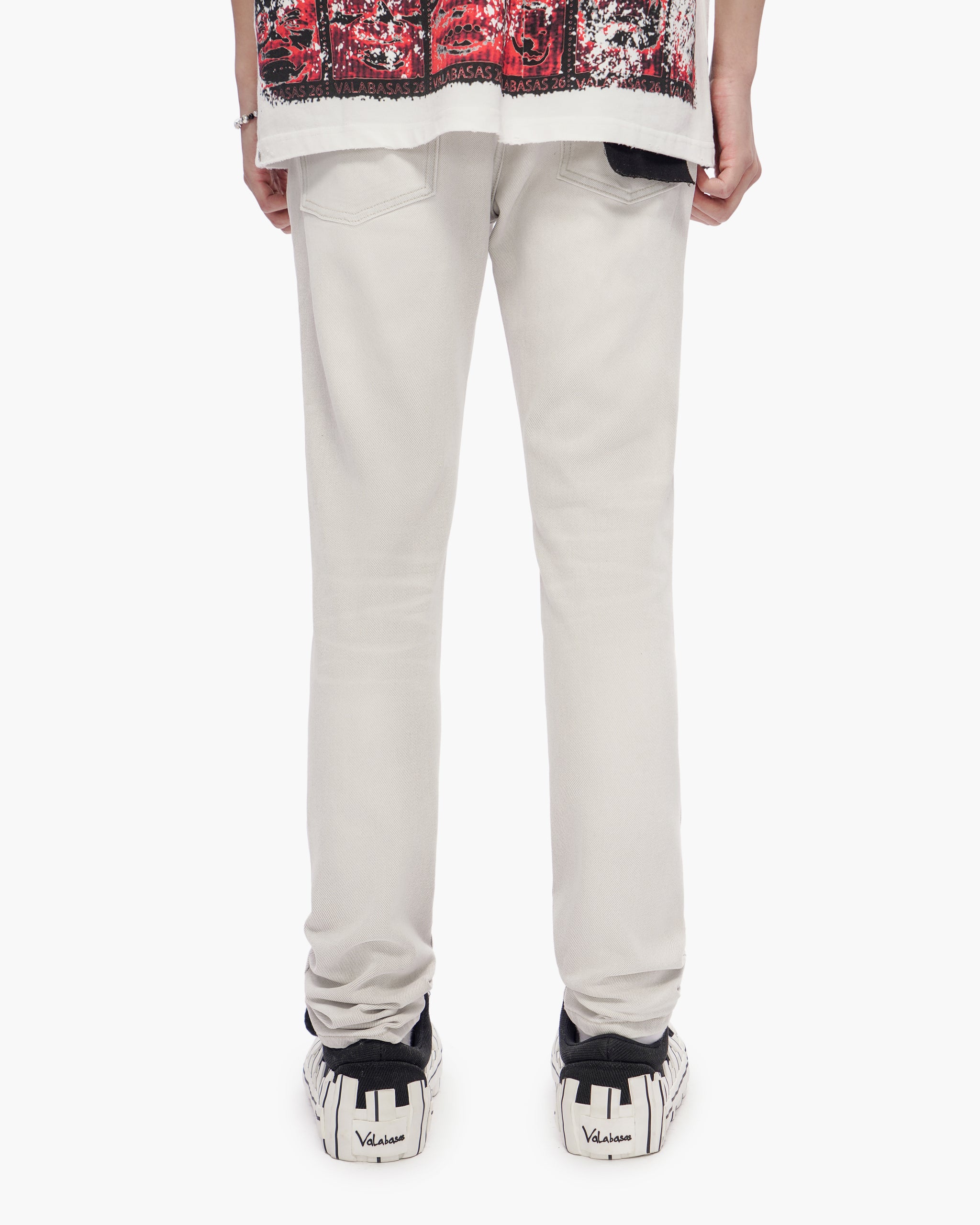 Mr Slim Snow Grey Jean