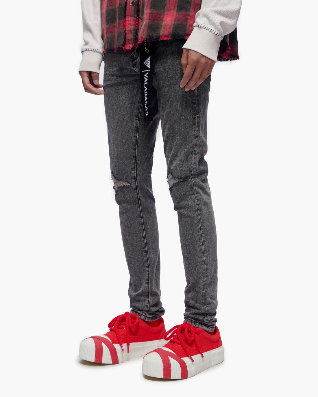 Mr.Clean Grey Skinny Jeans