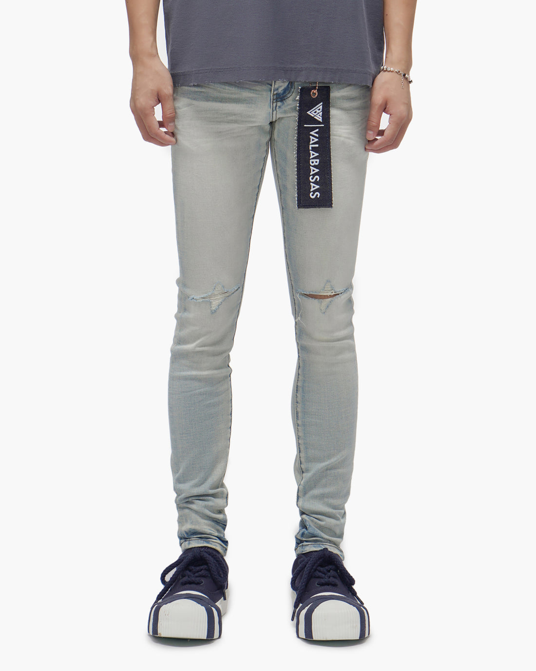 Mr.Clean Light Wash Skinny Jeans