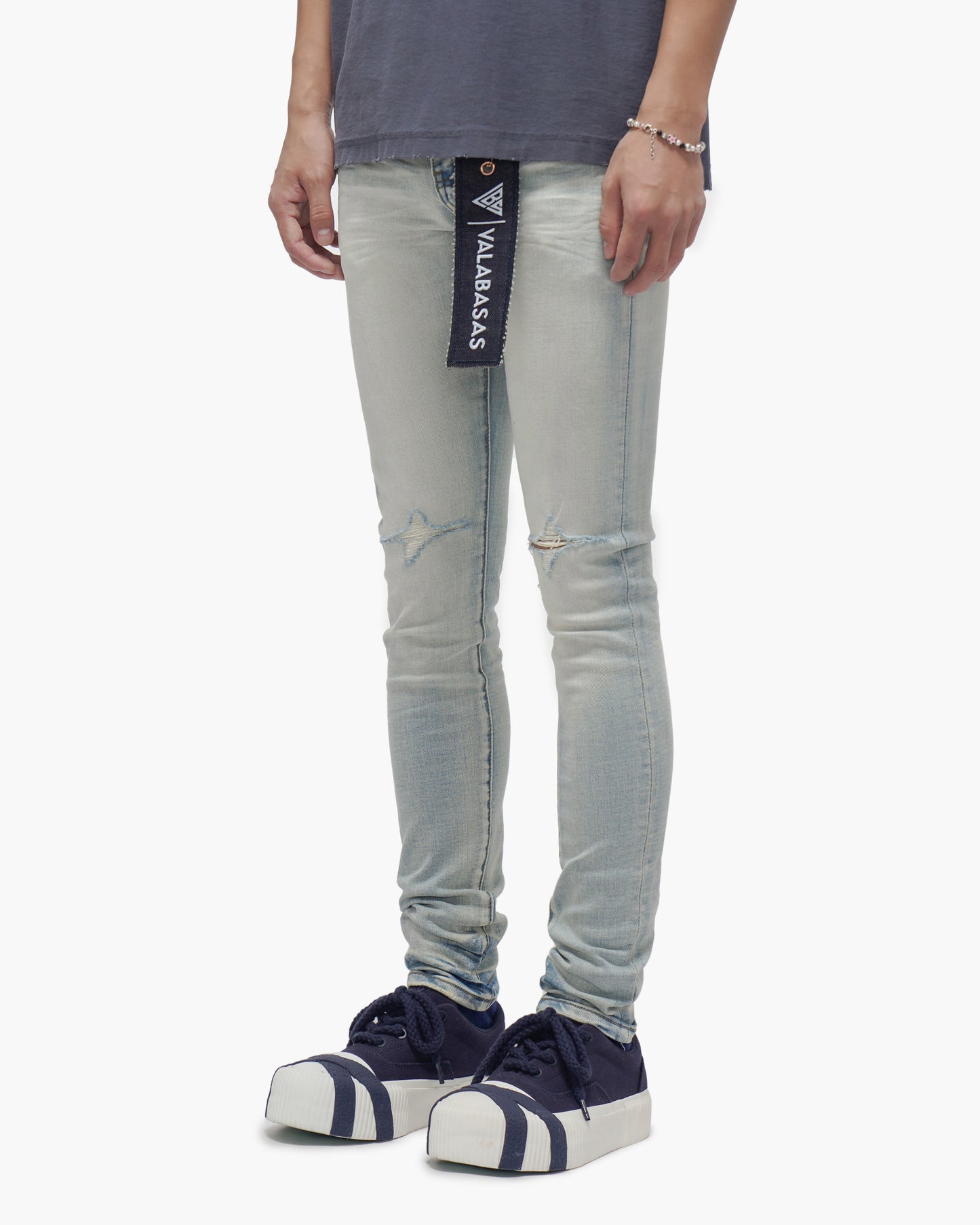 Mr.Clean Light Wash Skinny Jeans