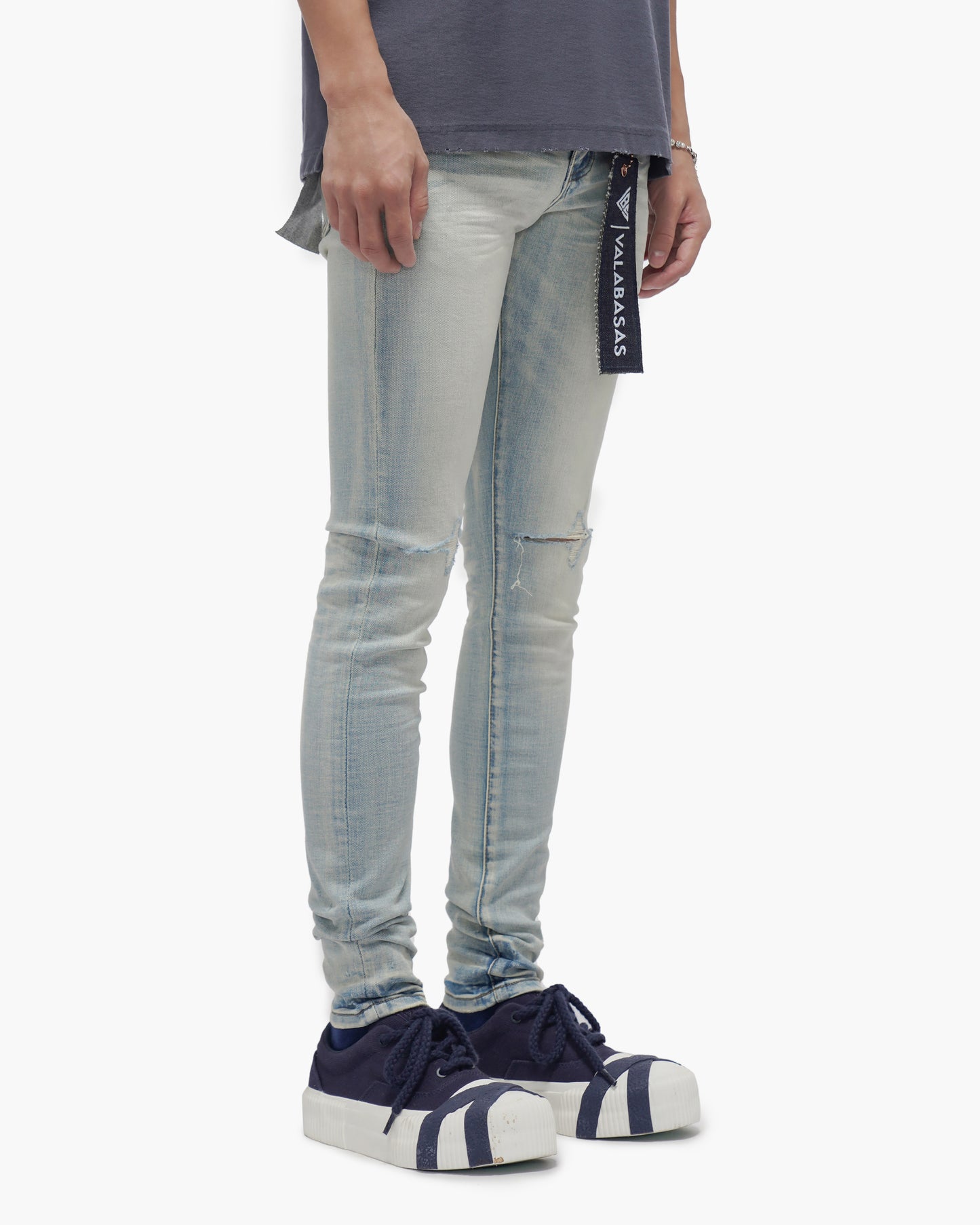 Mr.Clean Light Wash Skinny Jeans