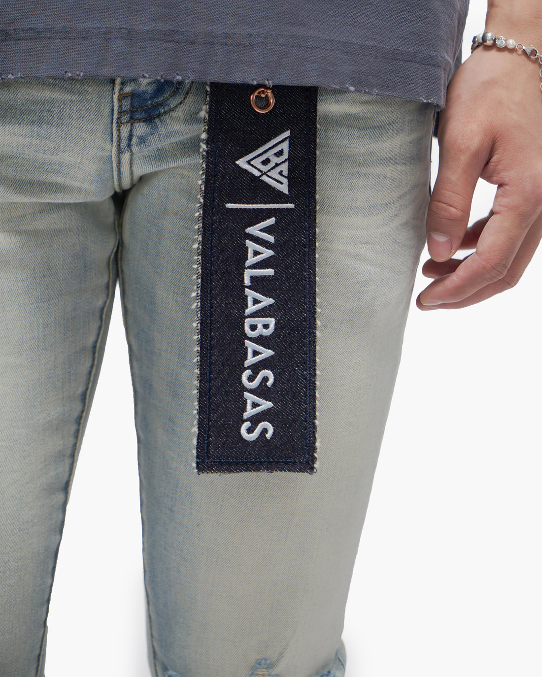 Mr.Clean Light Wash Skinny Jeans