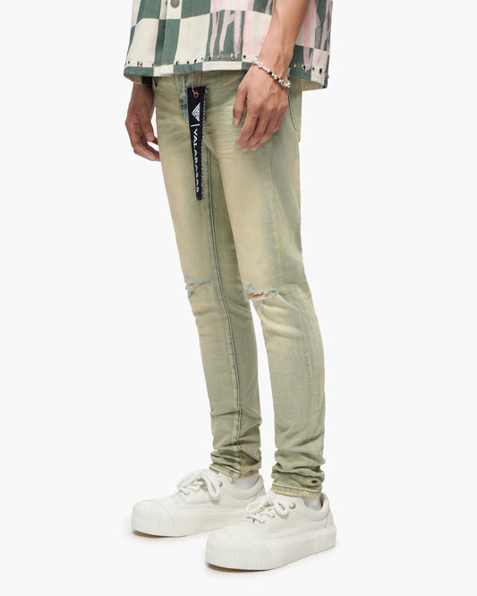 Mr.Clean Vintage Wash Skinny Jeans