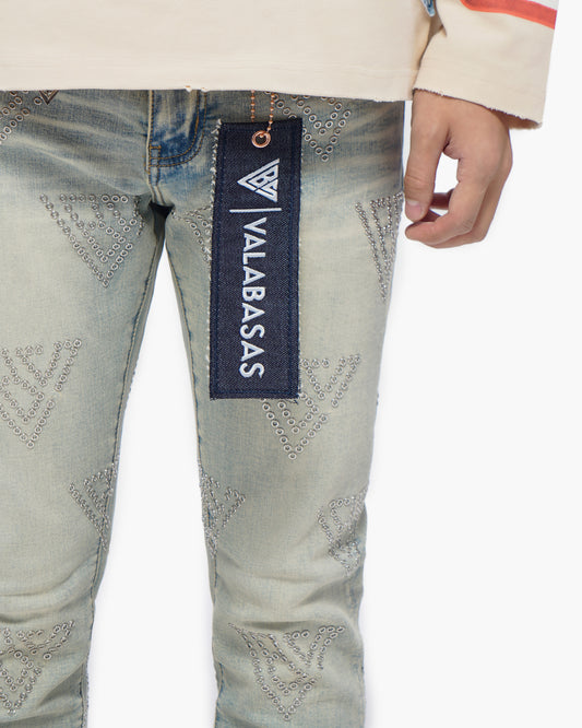 Aevorin Vintage Wash Skinny Jeans