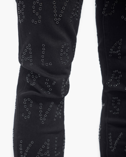 Velaris Black Wash Skinny Jeans
