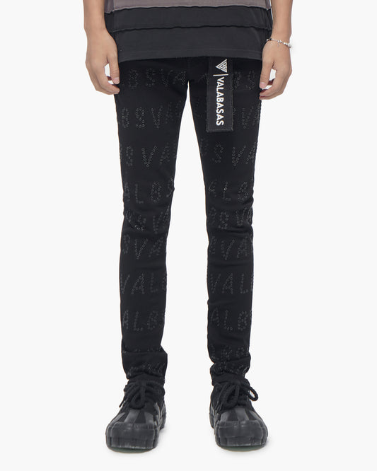 Velaris Black Wash Skinny Jeans