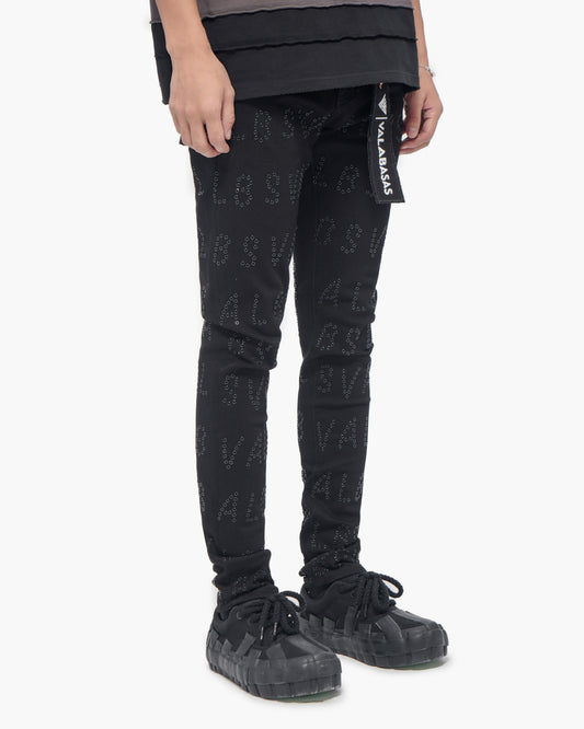 Velaris Black Wash Skinny Jeans